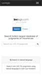 Mobile Screenshot of lexlegis.com